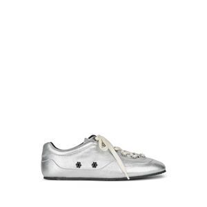 Cecilie Bahnsen Silver Trainers Women